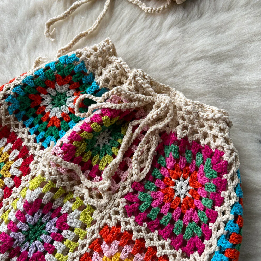 A Vibe Crochet Pants Set