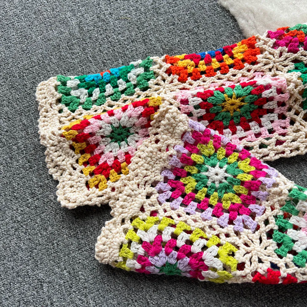 A Vibe Crochet Pants Set