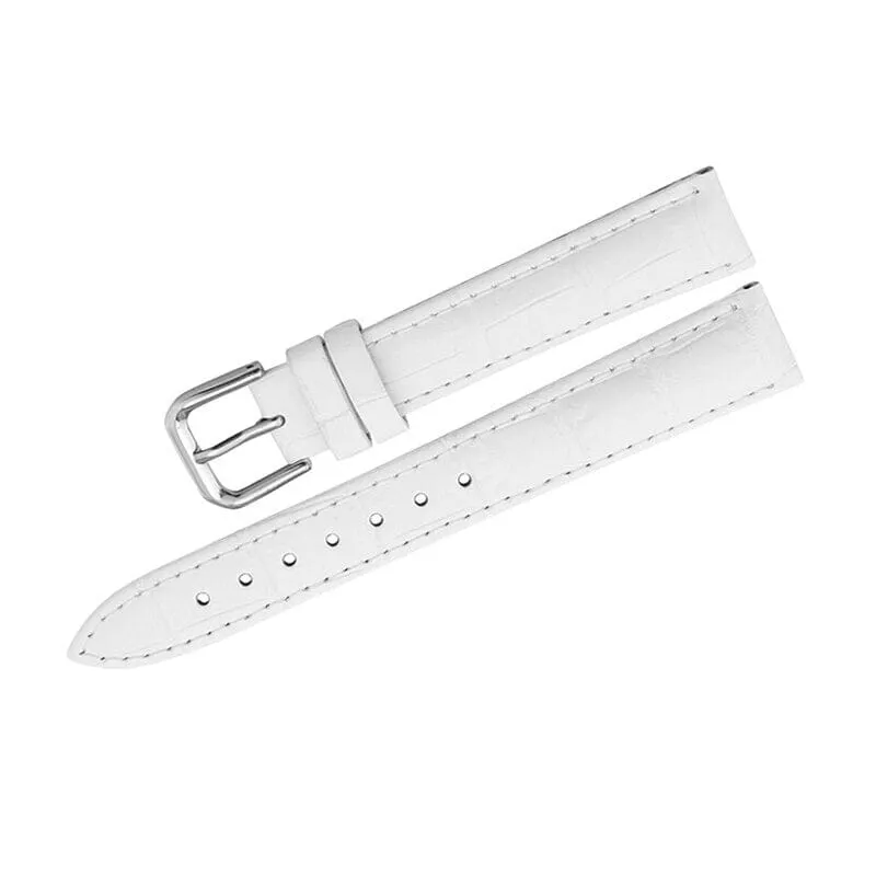Snakeskin Leather Watch Straps Compatible with the Fossil Hybrid Gazer