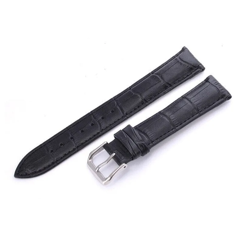 Snakeskin Leather Watch Straps Compatible with the Fossil Hybrid Gazer